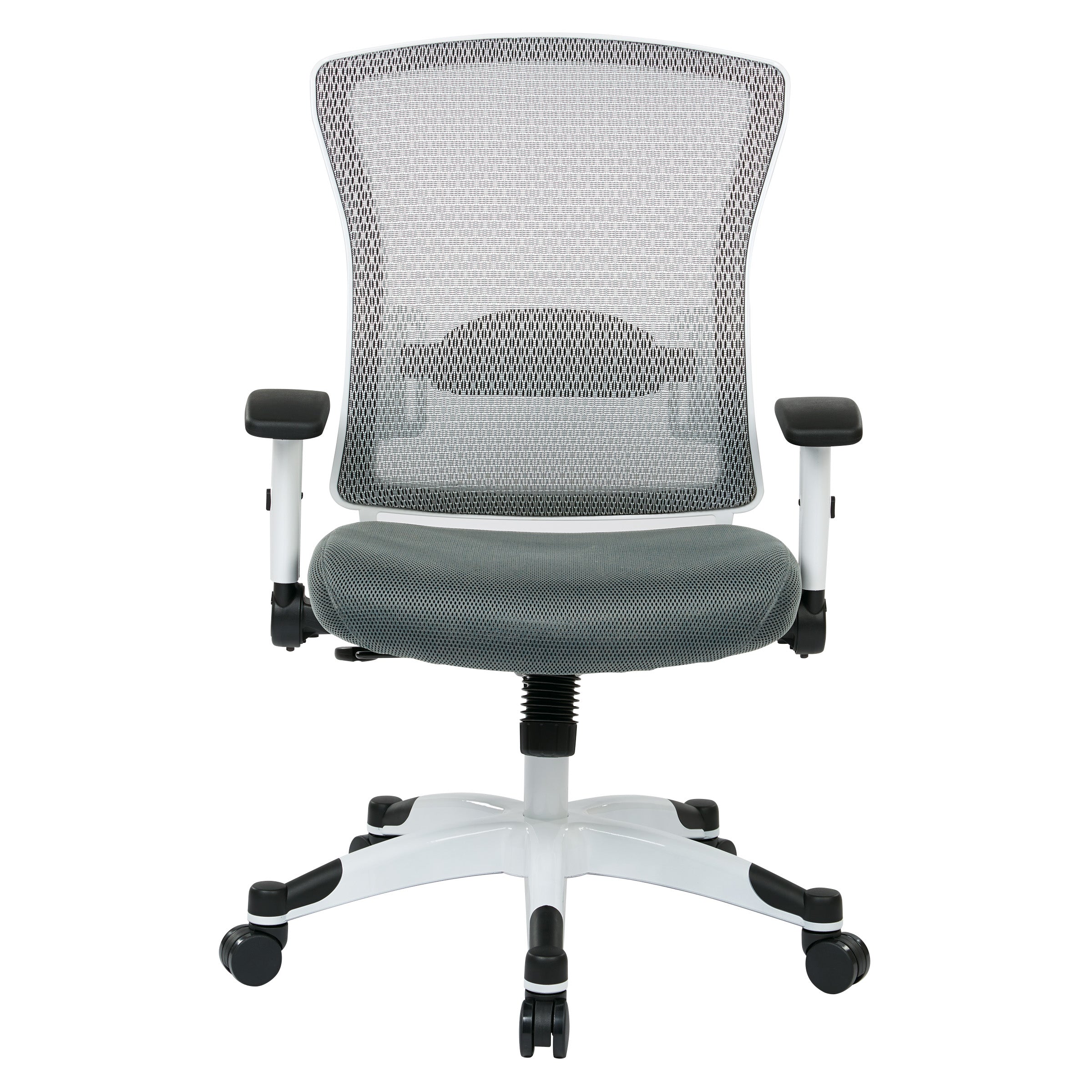White Frame Managers Chair